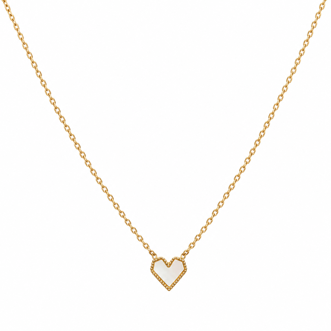 A delicate silver chain necklace featuring a small circular pendant with a light blue gemstone surrounded by a halo of clear stones, set against a plain white background.